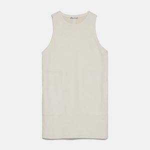 Never worn Zara Ecru dress